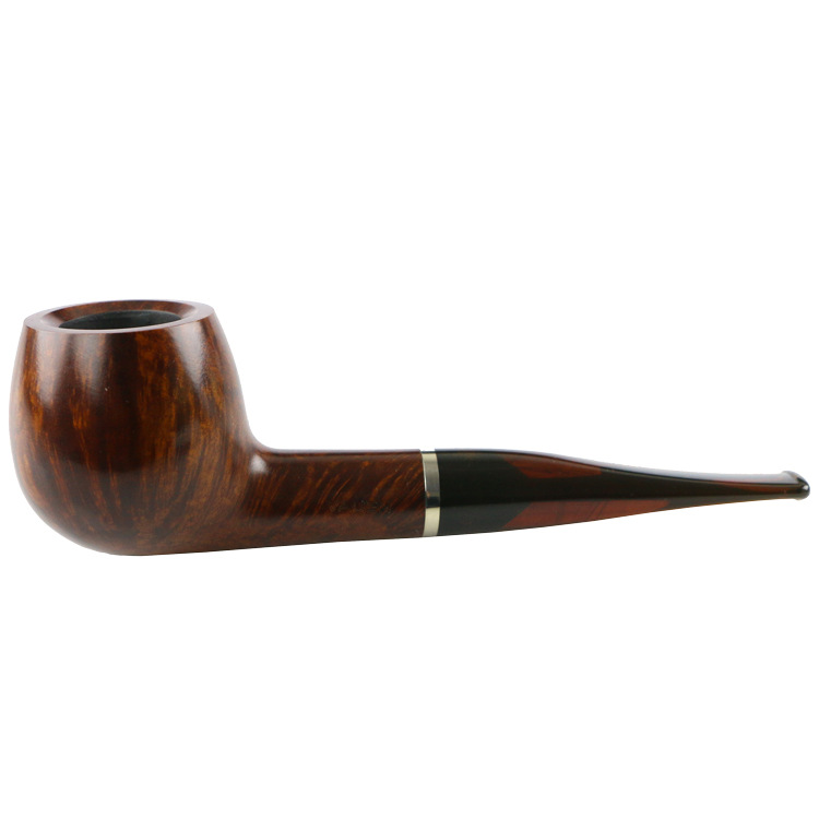 进口德国华云vauen烟斗石楠木直斗光面classic3966