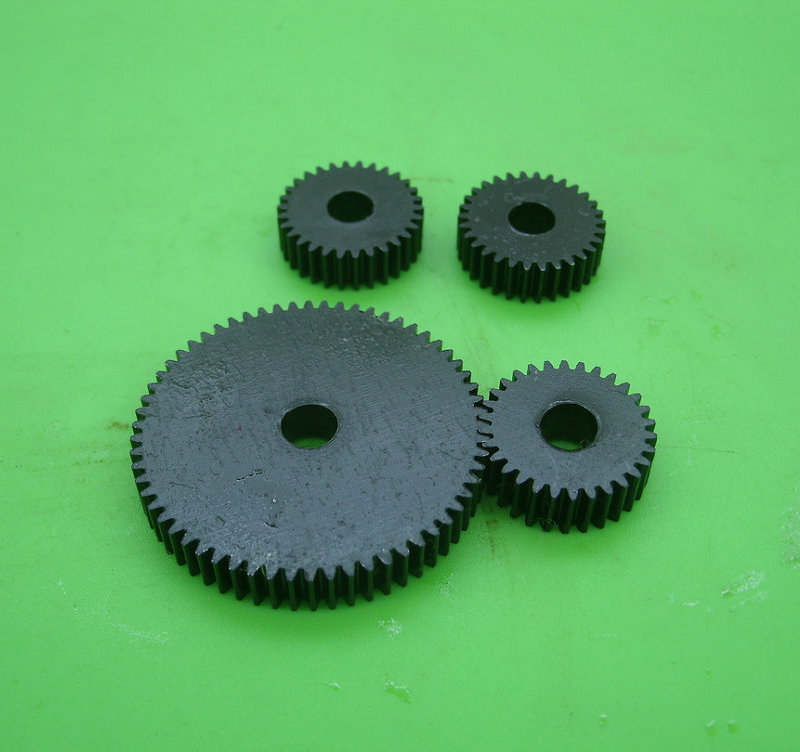 金属钢平面齿轮正直齿轮片齿轮马达齿轮主动轮模数0.5 内孔5