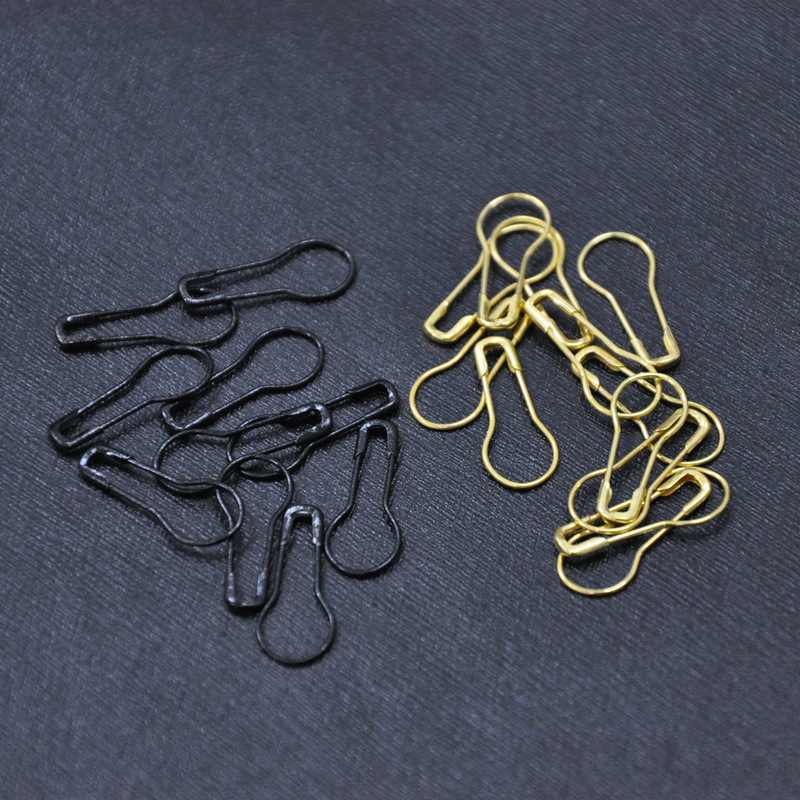 批发服装辅料配件葫芦形别针 安全小别针 扣针胸针吊牌梨形铁质