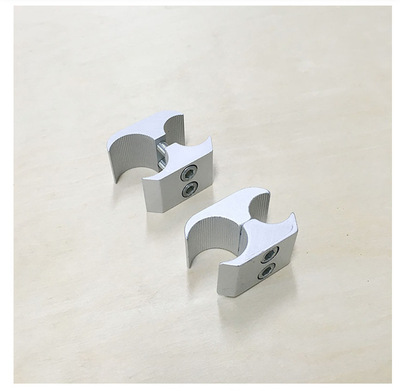 铝合金管夹19mm22mm25mm管夹卡扣夹块轮椅配件轮椅配件铝合金管夹