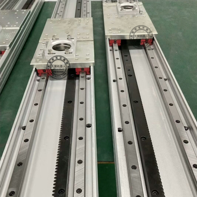 齿轮齿条非标行程定制传动直线模组步进电机导轨滑台模组厂家直营
