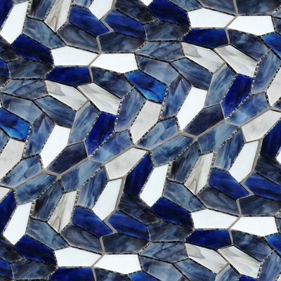 可定制规格彩色玻璃马赛克 厂家直销彩色玻璃马赛克 支持定制