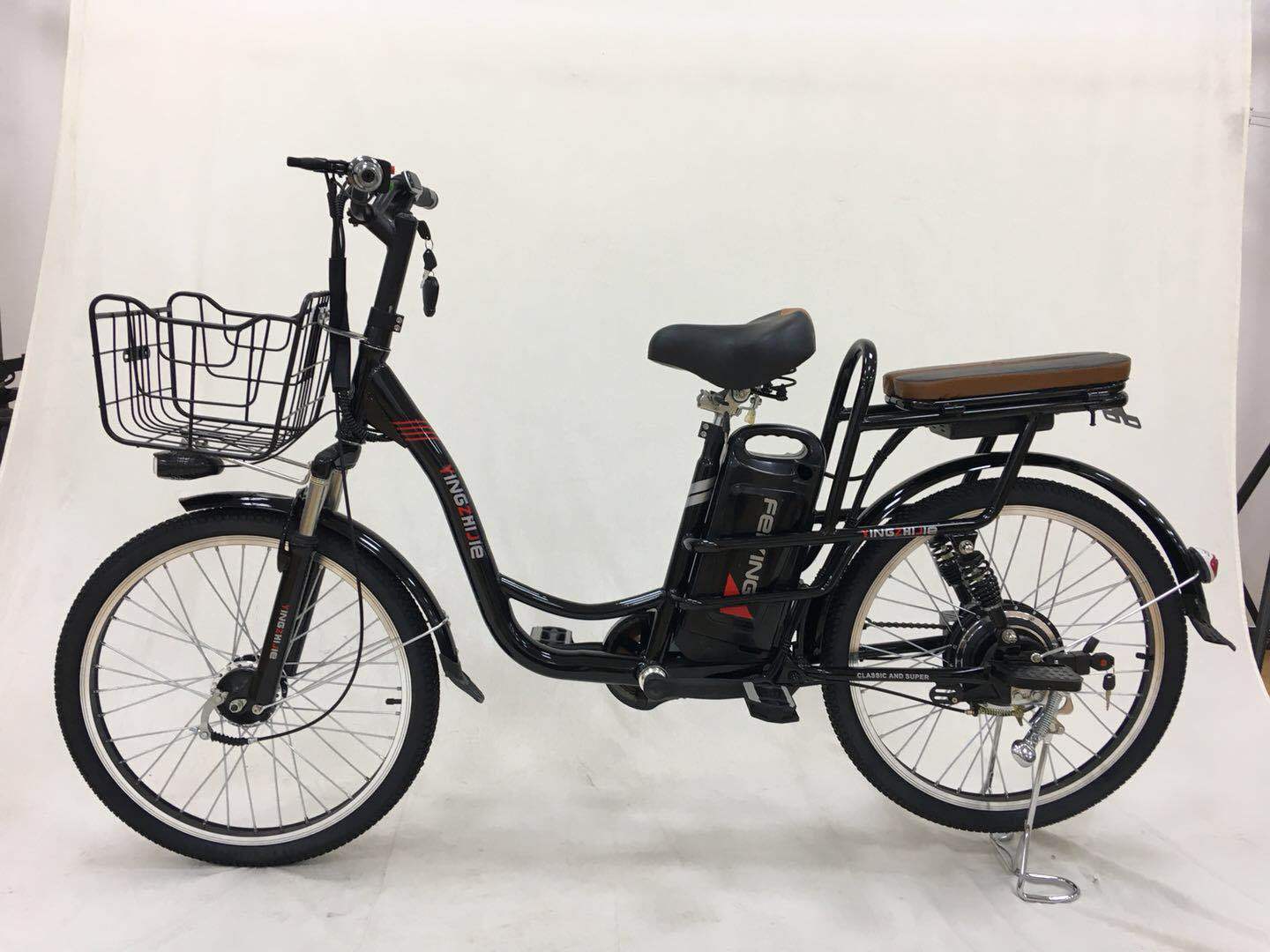 外贸货源24寸朝鲜款飞鹰1号锂电池车多功能电瓶车代步车尾货清仓