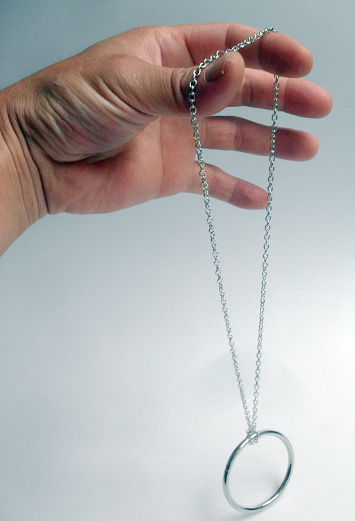 铁环明日环空中魔结魔术道具魔术玩具地摊小魔术air magic knot