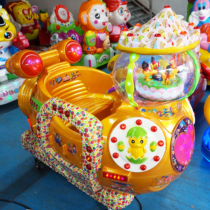 新款电玩城游乐设备旋转木马摇摆机摇摇车儿童投币游戏机厂家直销