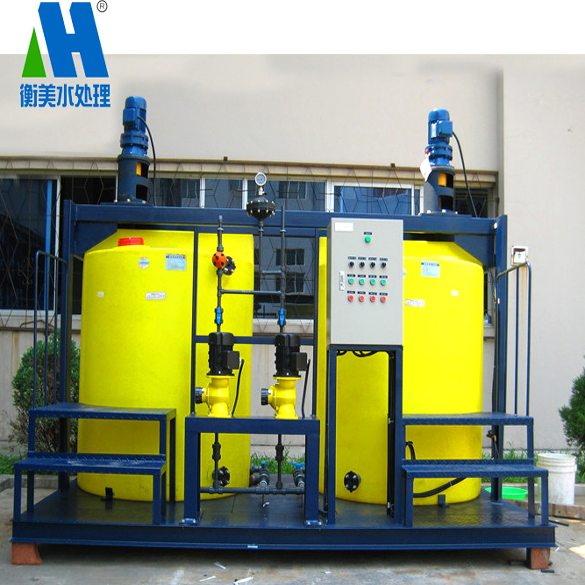 衡美pe加药装置一体加药装置工业水处理生产厂家