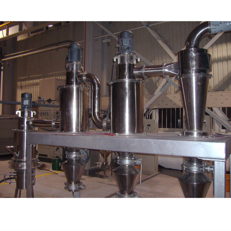 化工立式气流粉碎机 厂家定制 制药工业超微粉碎机气流粉碎机-阿里巴