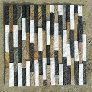 子博石材黑白锈文化石