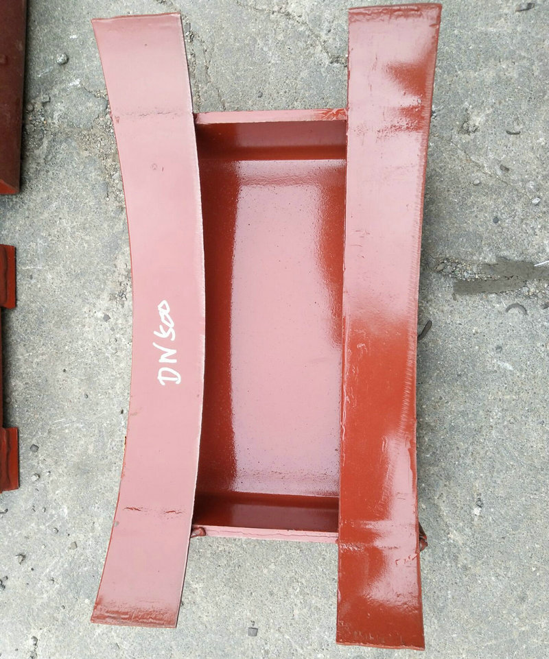 定制生产dn125曲面槽固定支架 曲面槽滑动支架支座 导向支座