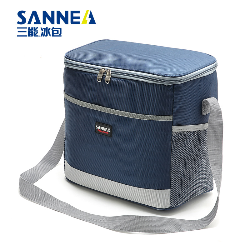 新款SANNE冰包 16L 25L 3色可选 户外野餐包 单肩便当包 厂家直销