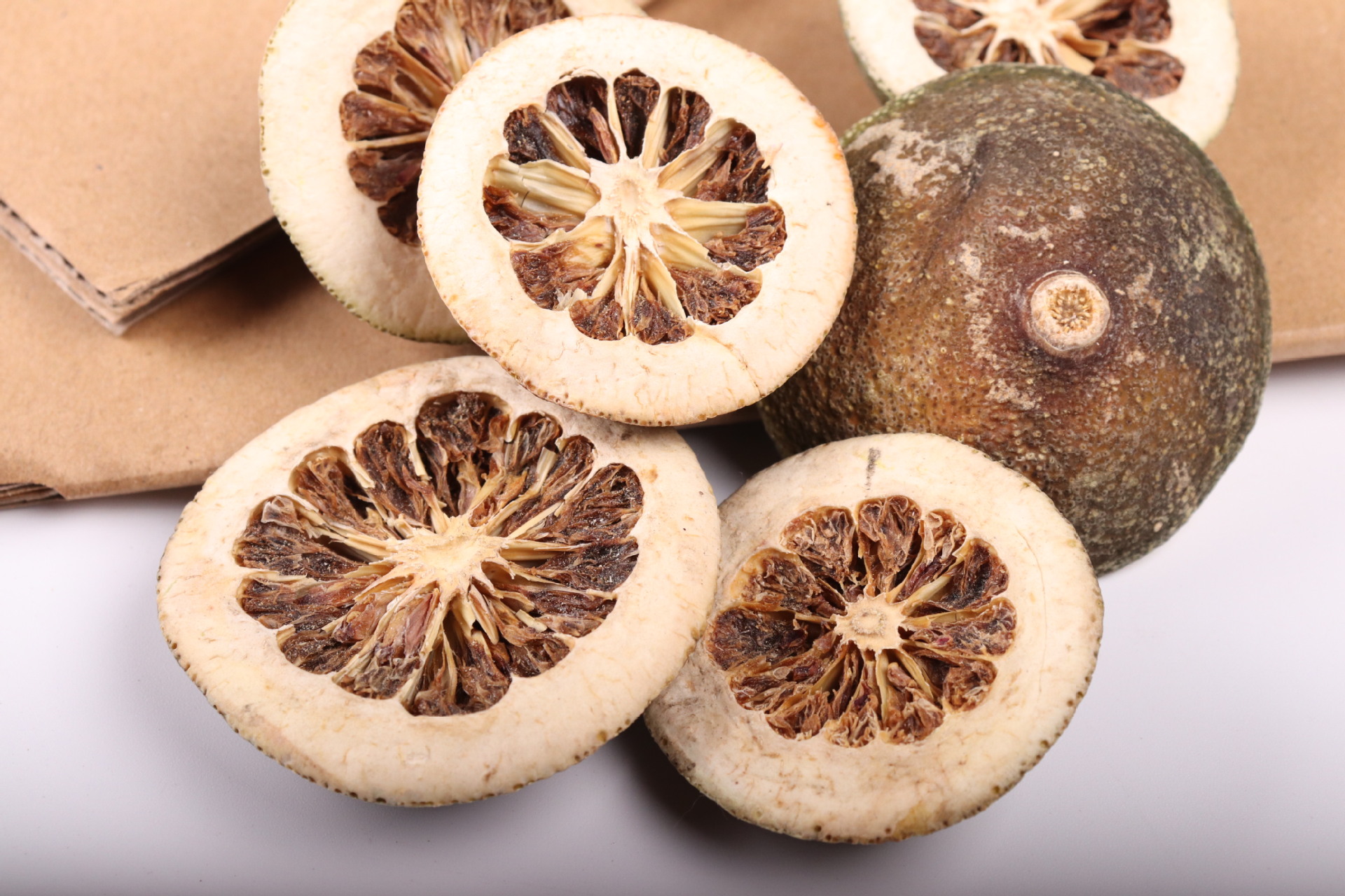 枳壳片中药材批发 散装500g无熏硫青皮新货枳壳个 现打现磨枳壳粉