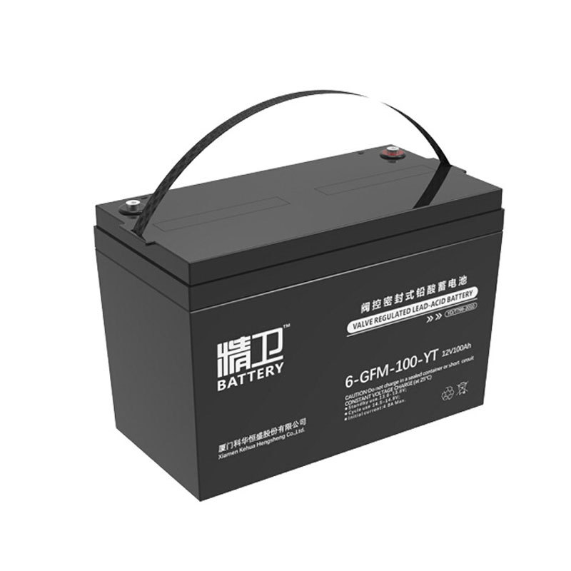 12v100ah厦门科华阀控式免维护铅酸蓄电池(不间断)ups蓄电池
