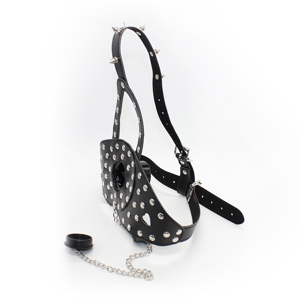 工厂店情趣用品马具形口塞带盖口枷玩具夫妻调情捆绑束缚口球嘴噻