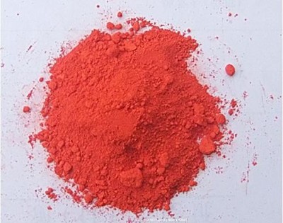 经销新光107钼铬红 耐高温高浓度无机铬红颜料