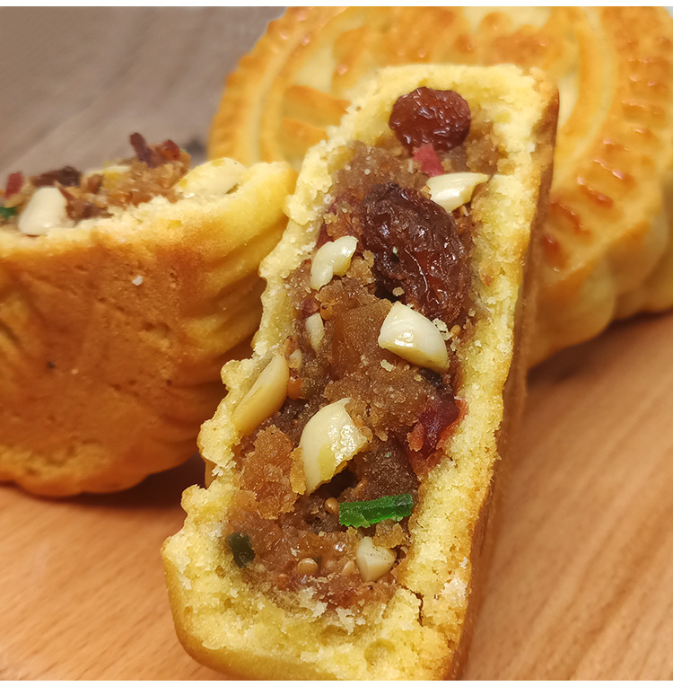 山西神池合什得蛋皮月饼 批发传统糕点月饼 量大从优