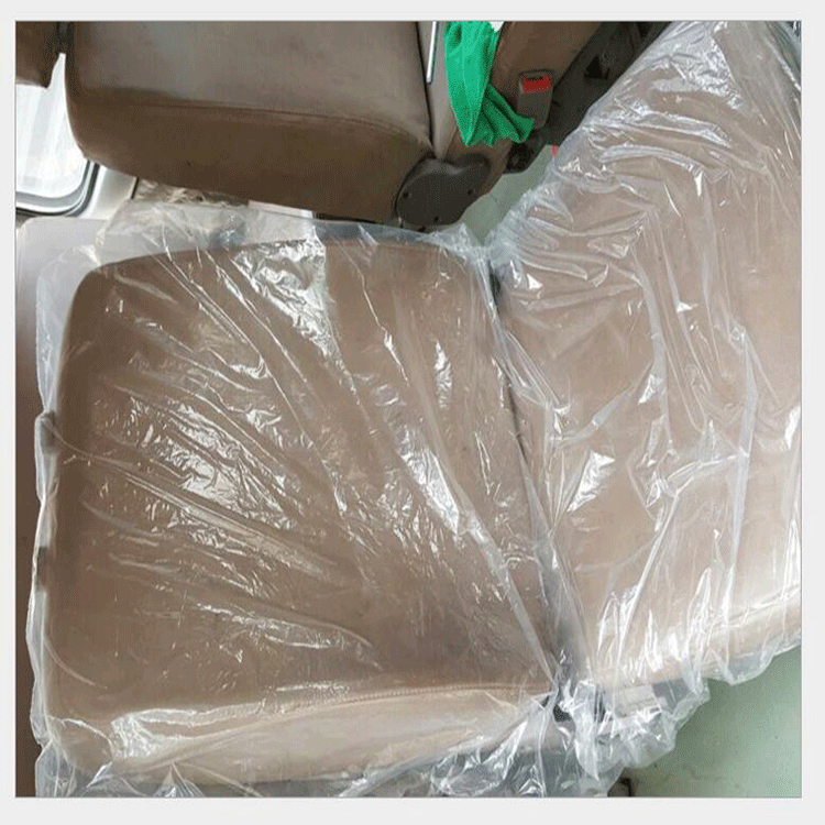厂家直销汽车座椅塑料套 一次性家具透明防尘罩 摩托车座垫防尘罩
