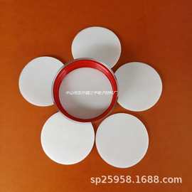 厂家直销 双腹膜PE瓶盖垫盖垫 PTFE药剂防腐瓶盖垫瓶盖密封垫片