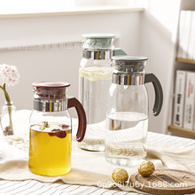 专业供应多容量玻璃咖啡壶 玻璃茶具 果汁壶 玻璃壶 玻璃茶壶