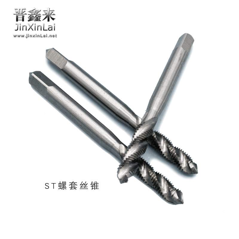 佛山钢丝螺套螺旋丝攻,护套丝锥,螺纹丝锥,钛合金丝锥st10*1.
