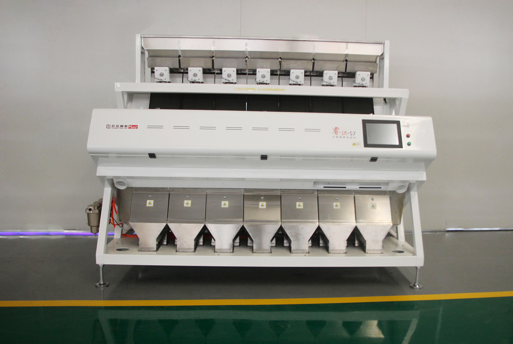 大通道智能大米分选机光学自动筛选机玉米选粒机小米去霉米色选机