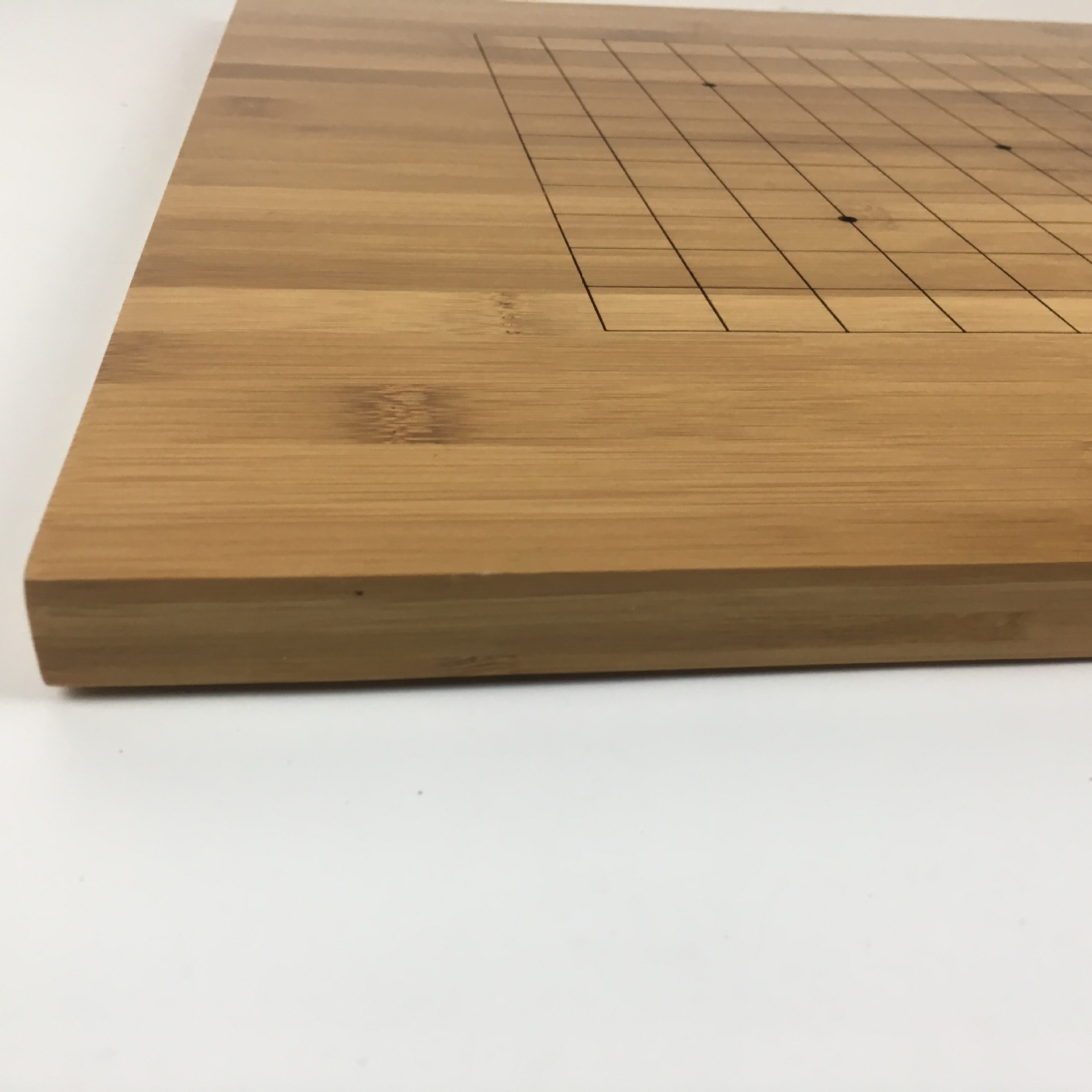 【厂家】2cm19路 13路楠竹围棋棋盘 实竹双面激光雕刻 可定制logo