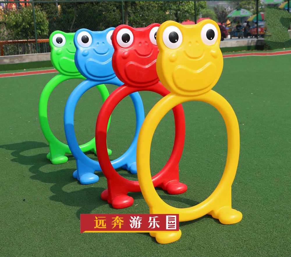 卡通动物钻圈 幼儿园小熊钻圈 儿童钻山洞钻圈隧道 青蛙钻洞玩具