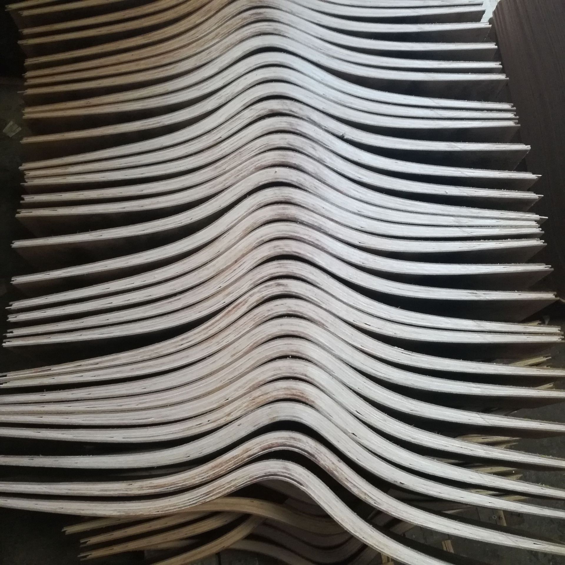 惠州弯木厂家定做弧形板曲木板弯板弯木弯形木板可来图来样定做