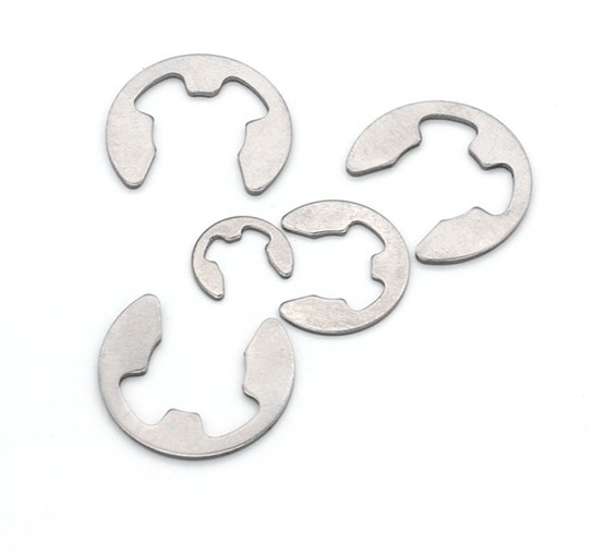 美标5304 e型轻型开口挡圈不锈钢65mn卡簧卡扣卡环扣环定位介子