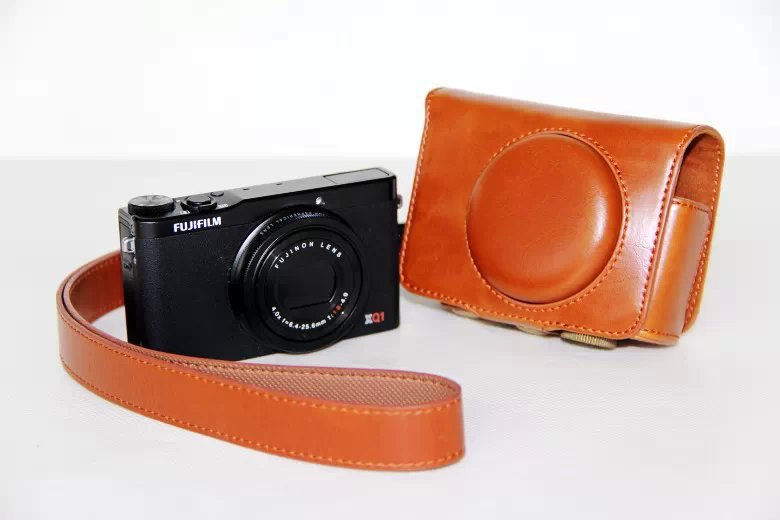 富士xq1相机包 fujifilm xq2微单元格相机皮套 摄影包