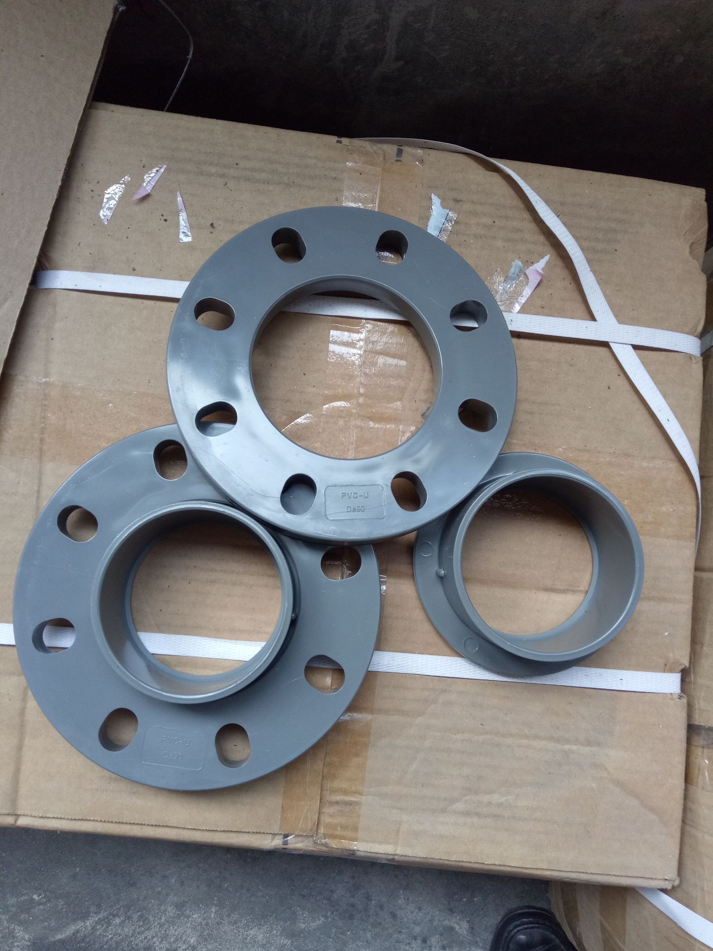 pvc-u分体法兰 活套法兰 活套平承法兰250-20mm(全)