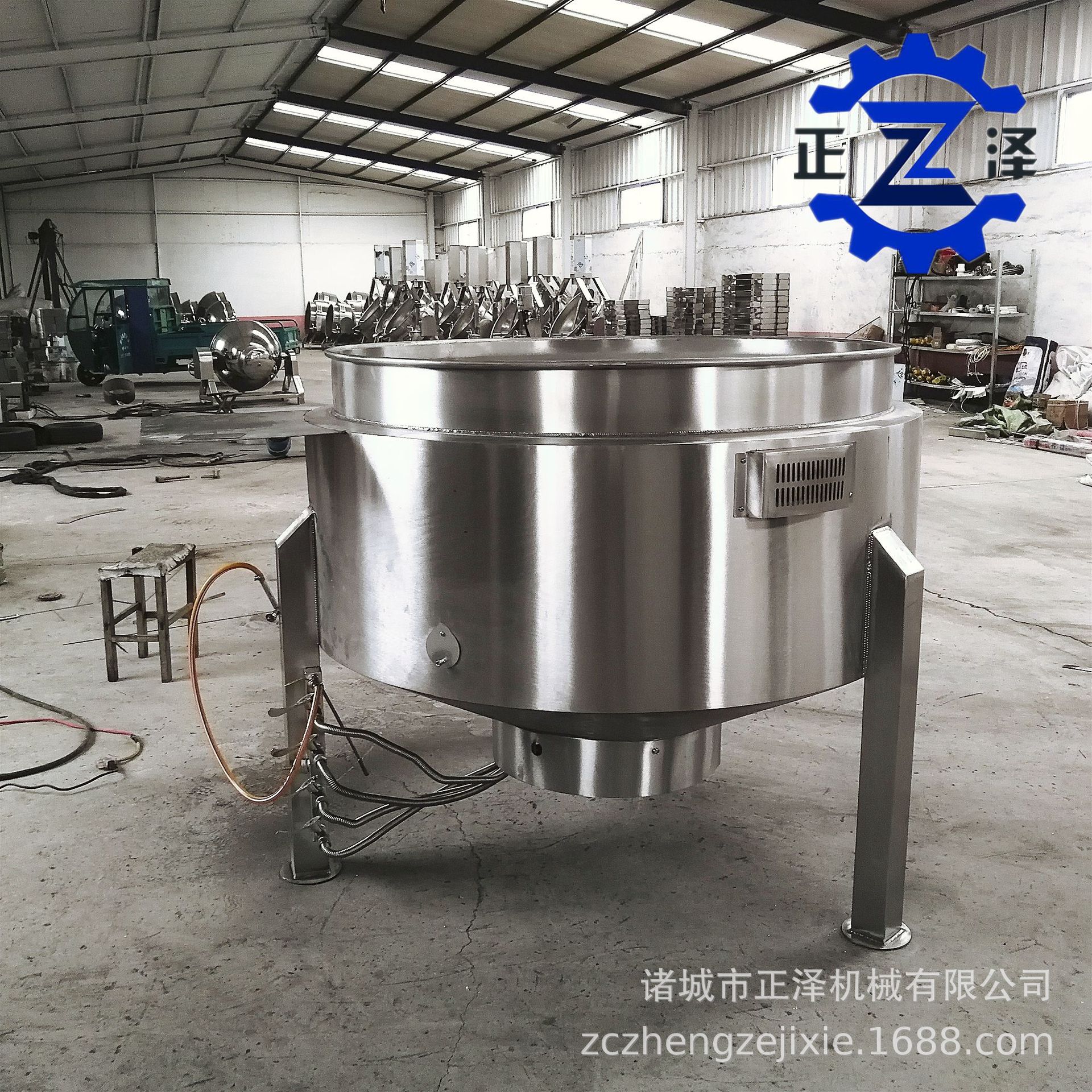 大型商用电加热蒸煮锅 熬猪皮冻锅 卤肉锅厂家