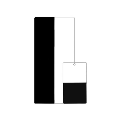 elcometer 4695 metopactm 金属测试面板可供半黑/半白以及全黑型