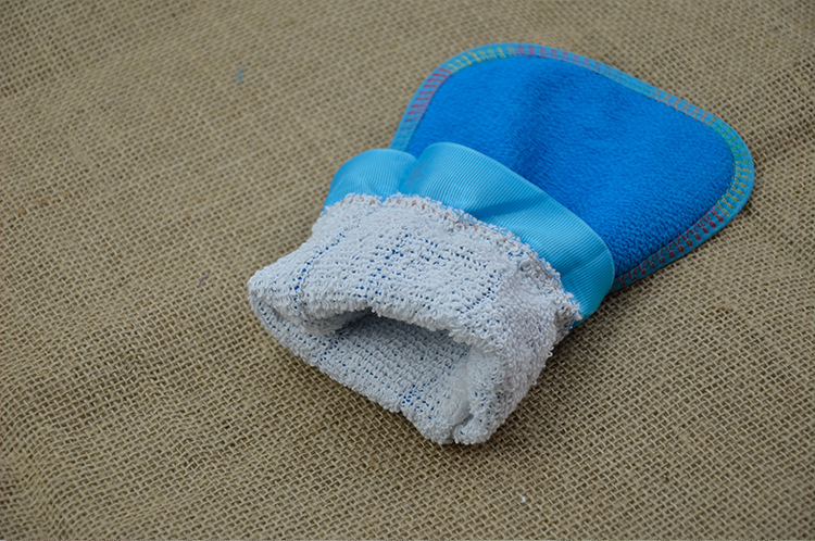 搓澡巾 花边粗砂双面纯棉内里搓泥浴擦 给力东北洗浴澡巾厂家直供