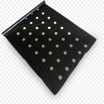 大量供应 黑色农用除草可降解地膜 塑料打孔工程地膜