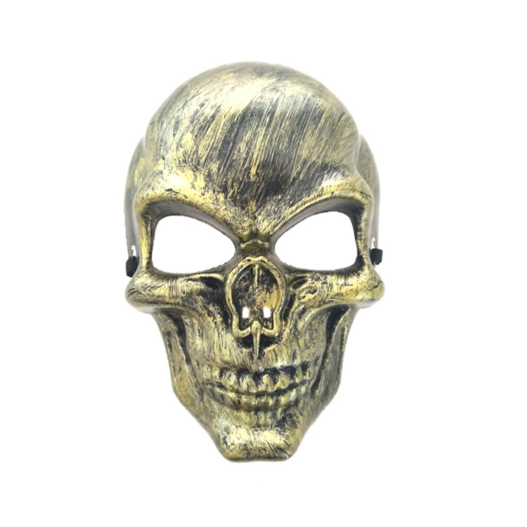 万圣节全脸骷髅战士面罩 cs防护面具 恐怖面具 穿越火线面具批发
