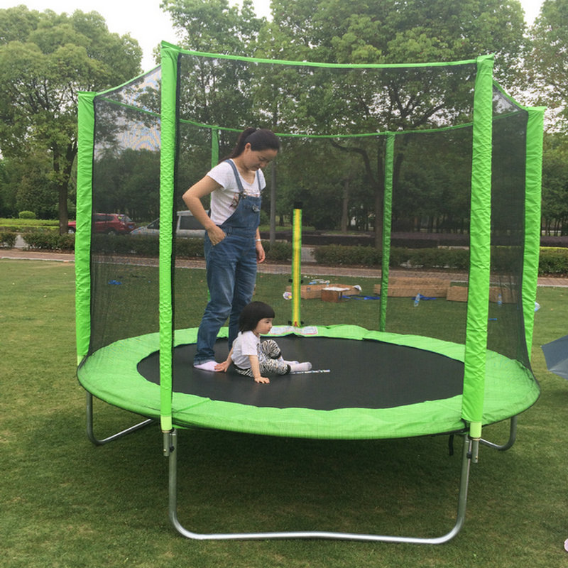 蹦床儿童家用户外成人跳跳床弹簧蹦极弹跳床带护网商用大型蹦蹦床