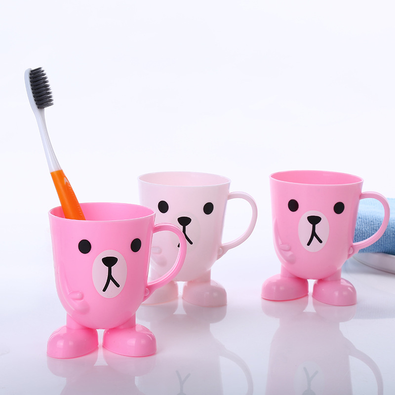 厂家直销可爱卡通牙杯 创意宝宝漱口杯 防摔儿童牙缸牙杯家用牙杯
