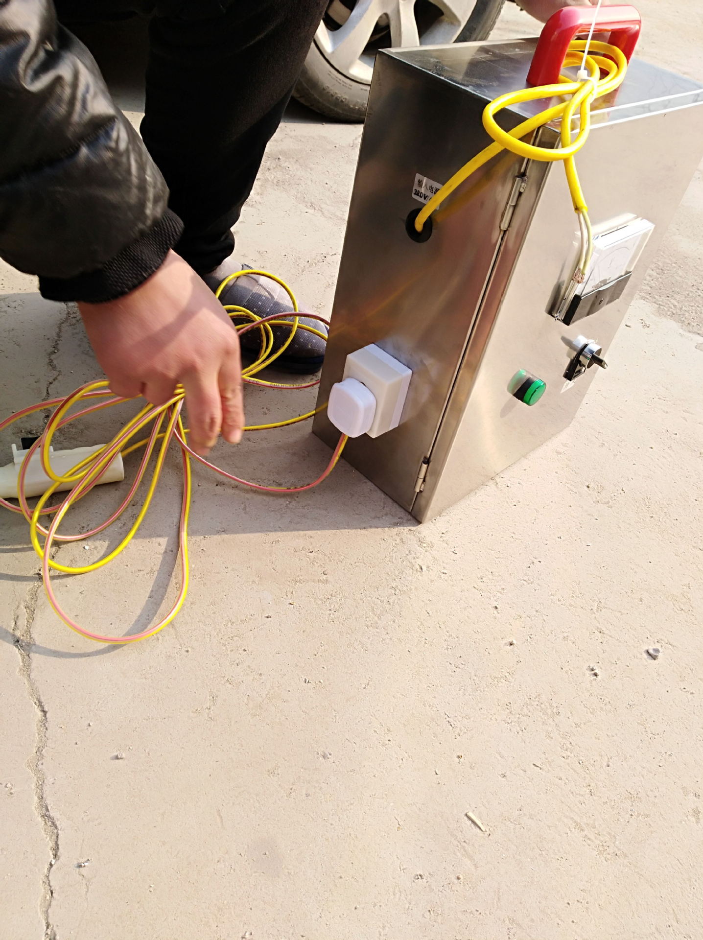 电猪器 手持式麻电器 猪屠宰机械设备 食品机械