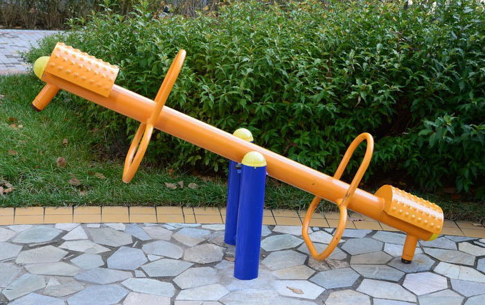 跷跷板 户外小区公园体育健身器材 定制儿童成人双人游乐翘翘板