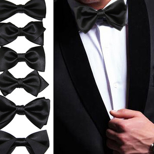 新郎黑色领结