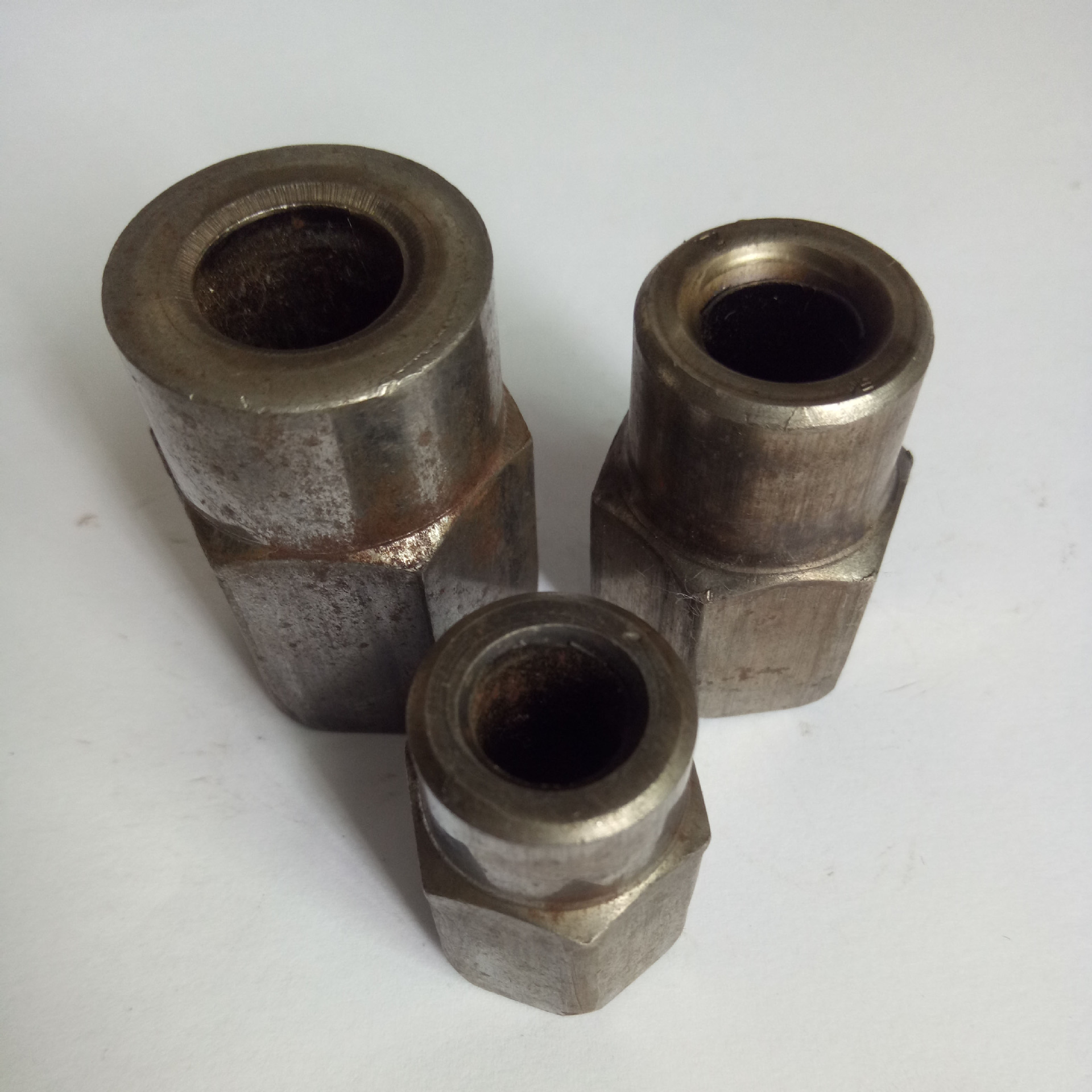 多工位冷镦加工 定制各种规格非标螺母 台阶螺母加长超短异形件