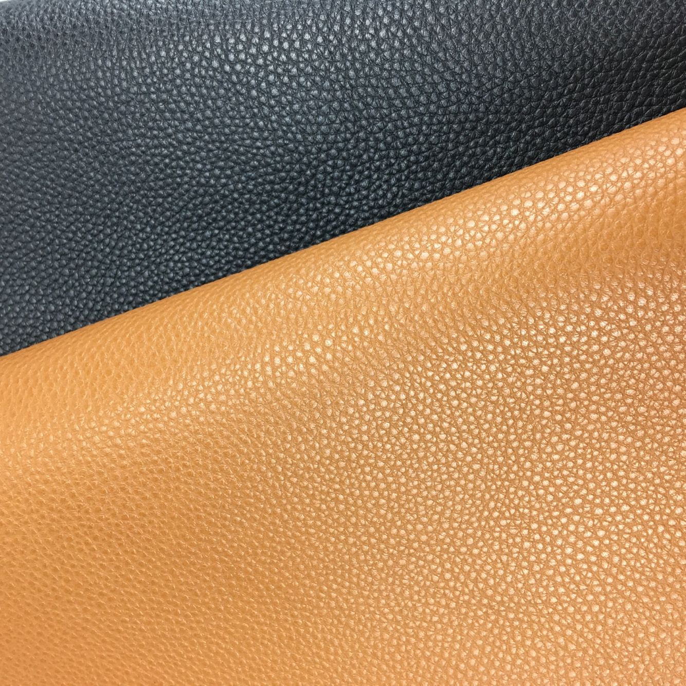 2018新品 牛纤革 pu沙发革 真皮材质再生皮