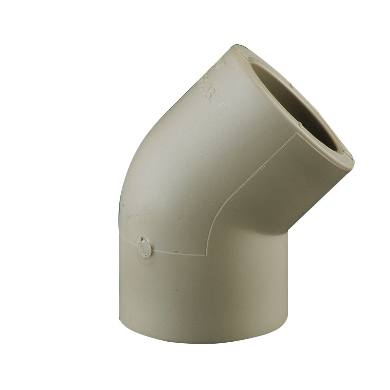 ppr保温管配件45度弯头 水管弯头接头 ppr管件等径45度弯头接头