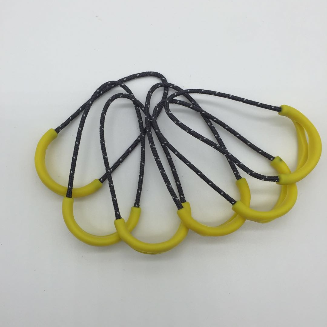 环保服装鞋箱包拉攀 pu拉链拉手 注塑拉尾tpu拉头绳子厂家直批