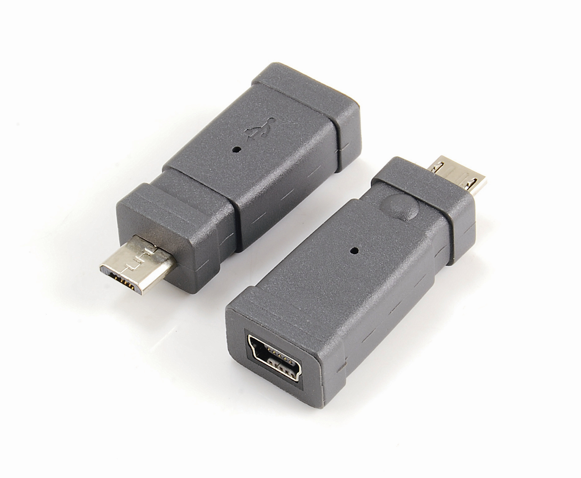 usb 2.0 mini(迷你) 5pin 母转micro(迈克)公 转接头