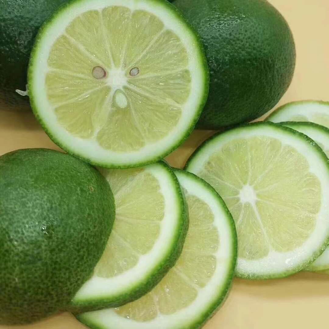 【微商爆款海南青柠檬】夏季清凉 青柠檬 5斤装40个左右一件代发