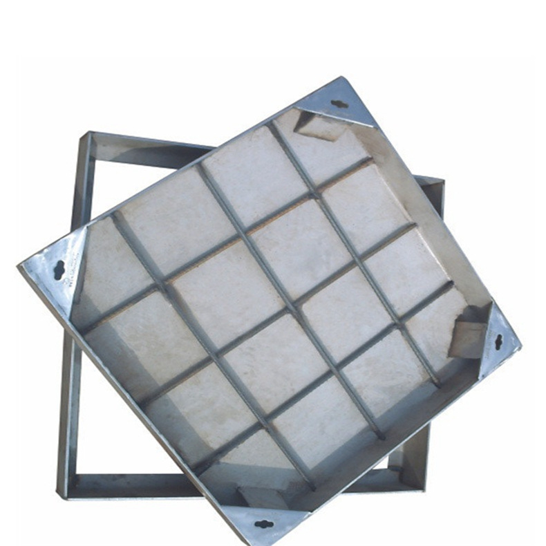 佛山厂家直销不锈钢沙井盖 步行街304不锈钢隐形窨井盖 沙井盖