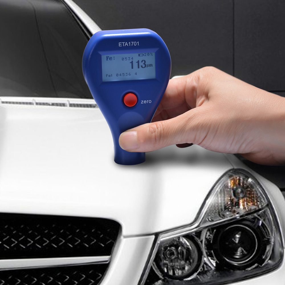 油漆测厚仪汽车漆面厚度检测仪铁基两用测试仪器二手车行