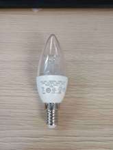 欧司朗烛型泡螺旋口3.5W6W室内照明白炽灯透明烛泡