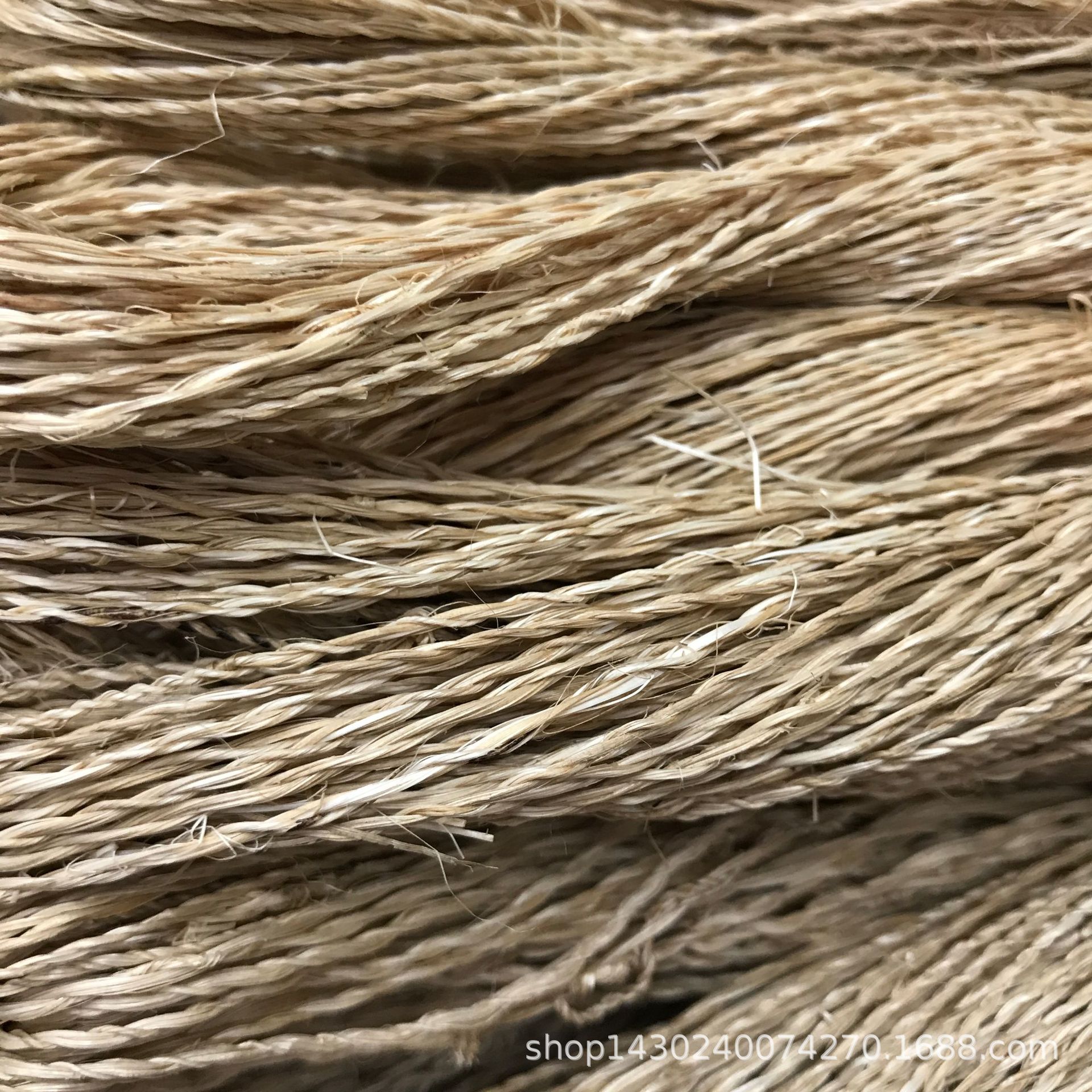 剑麻绳吊牌挂绳麻线abacarope细麻绳马尼拉麻绳猫爬架剑麻绳